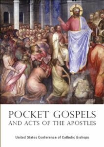 Pope Francis said tuning into Christ's word can be done in the spare moments of one's day by carrying a pocket Bible.
