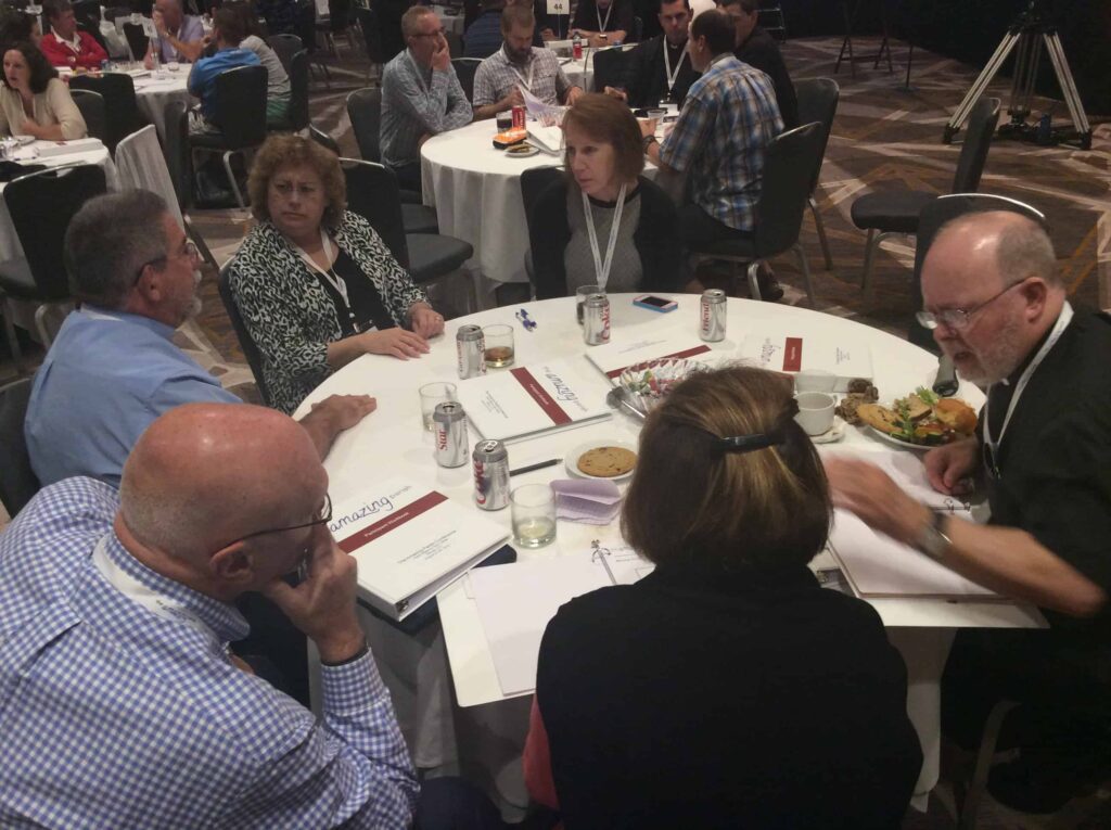 Participants at the first Amazing Parish Conference in Denver.