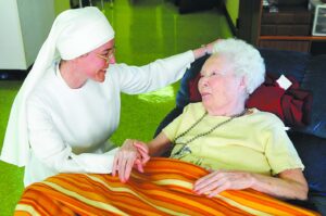 The Little Sisters care for the elderly poor.