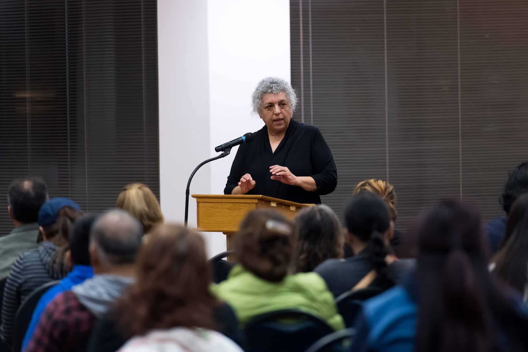 DENVER, CO - MARCH 28: Cheryl Martinez-Gloria, an attorney, speaks during an information session on immigration co-hosted by Denver Auxiliary Bishop Jorge Rodriguez and the Consuls General of Guatemala, Mexico and Peru at St. Mary Parish on March 28, 2017, in Greeley, Colorado. (Photo by Anya Semenoff/for Denver Catholic)
