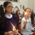 “Veronica,” on left, was the first baby adopted from the original crisis pregnancy center opened by Mary Mother of God Mission Society in Vladivostok. She is now 16 and an active member of Most Holy Mother of God Church.
