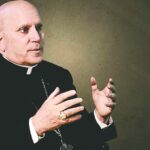 her eis archbishop talking in a may 15 video. Photo by