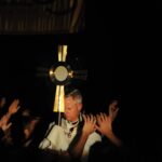 DENVER, CO – JUNE 20, 2015: Annual Steubenville of the Rockies Eucharistic Adoration.  Presider: Fr. James Crisman. Photo by Bernard Grant/Denver Catholic