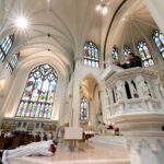 DENVER, CO – FEBRUARY 6: Deacons lay prostrate during their transitional diaconate ordination at the Cathedral Basilica of the Immaculate Conception on February 6, 2016, in Denver, Colorado. (Photo by Daniel Petty/Denver Catholic)